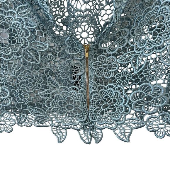 Self Portrait Lace Open Back Top - Picture 5 of 7